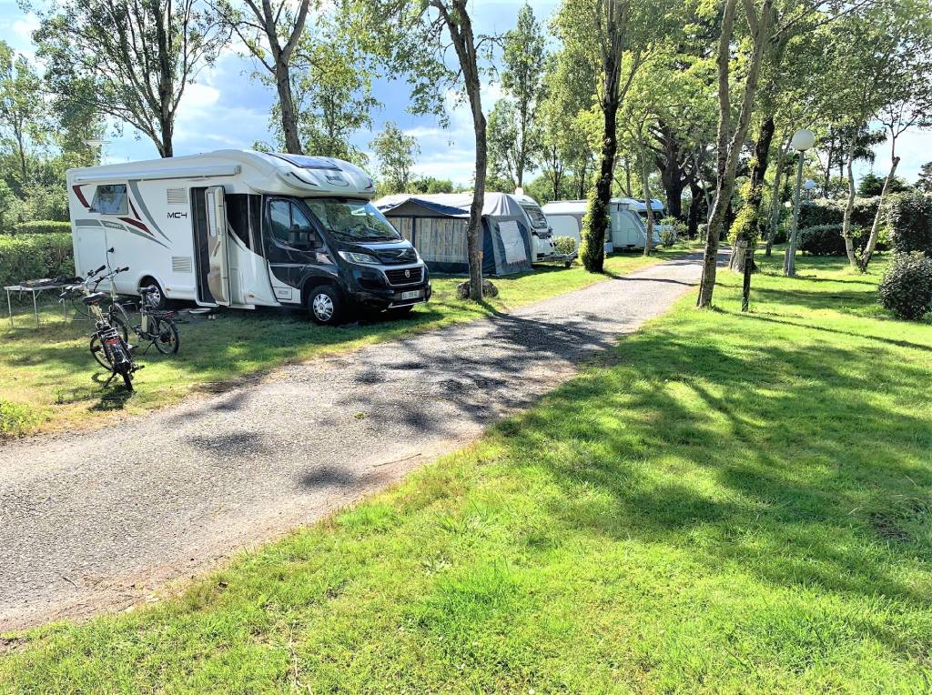 emplacement camping car